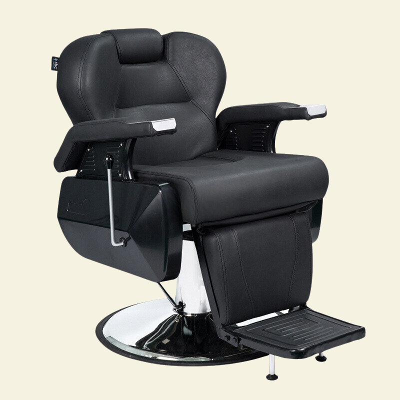 The RBC-255 Barber Chair is a luxurious and ergonomic solution designed to meet the needs of both salon professionals and clients. With its PU-coated fabric, chrome-plated finish, and a highly smooth recliner, this chair ensures maximum comfort, durability, and functionality. Whether for haircuts, shaves, or other grooming services, this chair offers a stylish yet practical design for a premium experience.