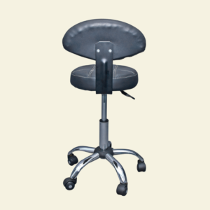 The RBC-156 is a stylish and highly functional stool designed with ergonomics in mind. This stool is perfect for professional environments such as salons, spas, and studios, offering both comfort and mobility for long working hours.