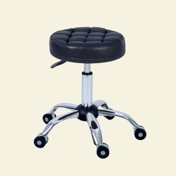 The RBC-158 is a premium salon stool designed for professionals who prioritize comfort and style. With a luxurious, tufted seat and durable construction, this stool is ideal for use in beauty salons, spas, and other professional settings.