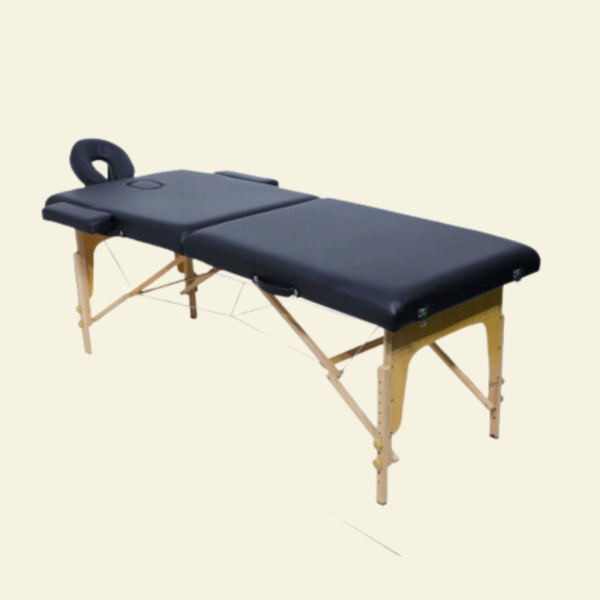 The RBC-508 is a premium, foldable massage bed crafted for versatility and durability, perfect for mobile massage therapists, spas, and wellness centers. Built with a sturdy wooden base and comfortable PU foam padding, it offers both portability and comfort for various massage treatments.