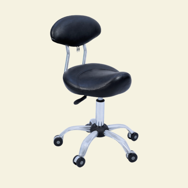 The RBC-159 Stool Chair is designed for salons and beauty parlors, providing ergonomic comfort and functionality. Its sleek design and durable materials ensure it’s perfect for professionals who prioritize both style and practicality.