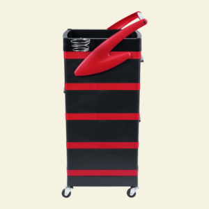 The RBC-115 Salon Trolley is an efficient and versatile multi-drawer storage solution ideal for salons, spas, and barber shops. Designed for easy mobility and large capacity, it helps keep your workspace organized and clutter-free.