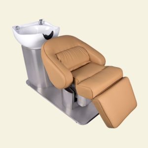 The RBC-344 is an advanced, luxury shampoo station designed for upscale salons that value comfort, style, and durability. With its superior materials, electric adjustable seating, and a robust SS flat base, this product delivers the ultimate hair-washing experience for both clients and salon professionals.