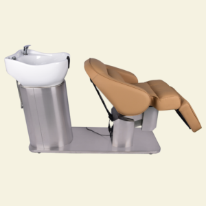 The RBC-344 is an advanced, luxury shampoo station designed for upscale salons that value comfort, style, and durability. With its superior materials, electric adjustable seating, and a robust SS flat base, this product delivers the ultimate hair-washing experience for both clients and salon professionals.