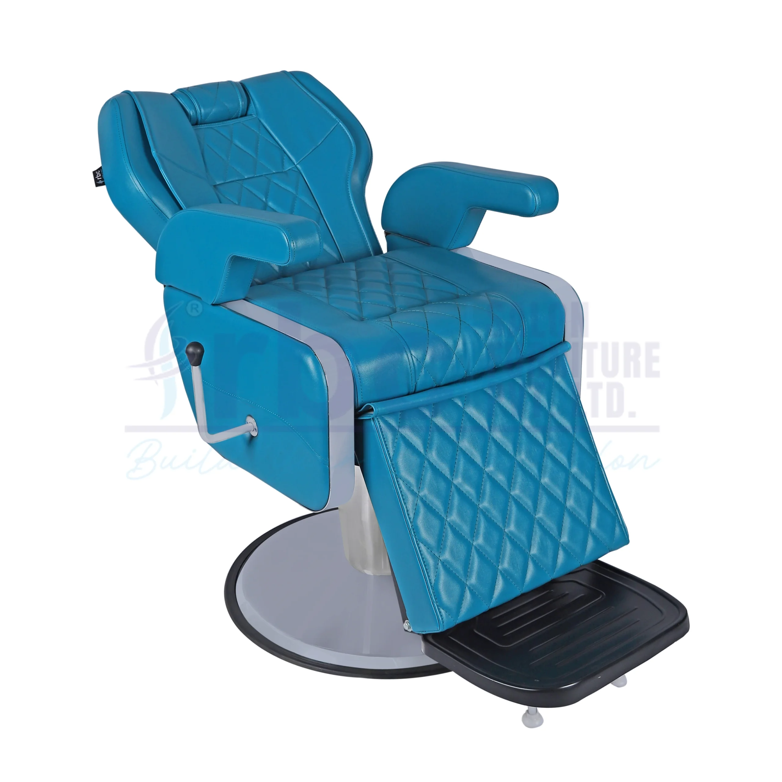rbc 213 premium teal blue hydraulic barber chair l
