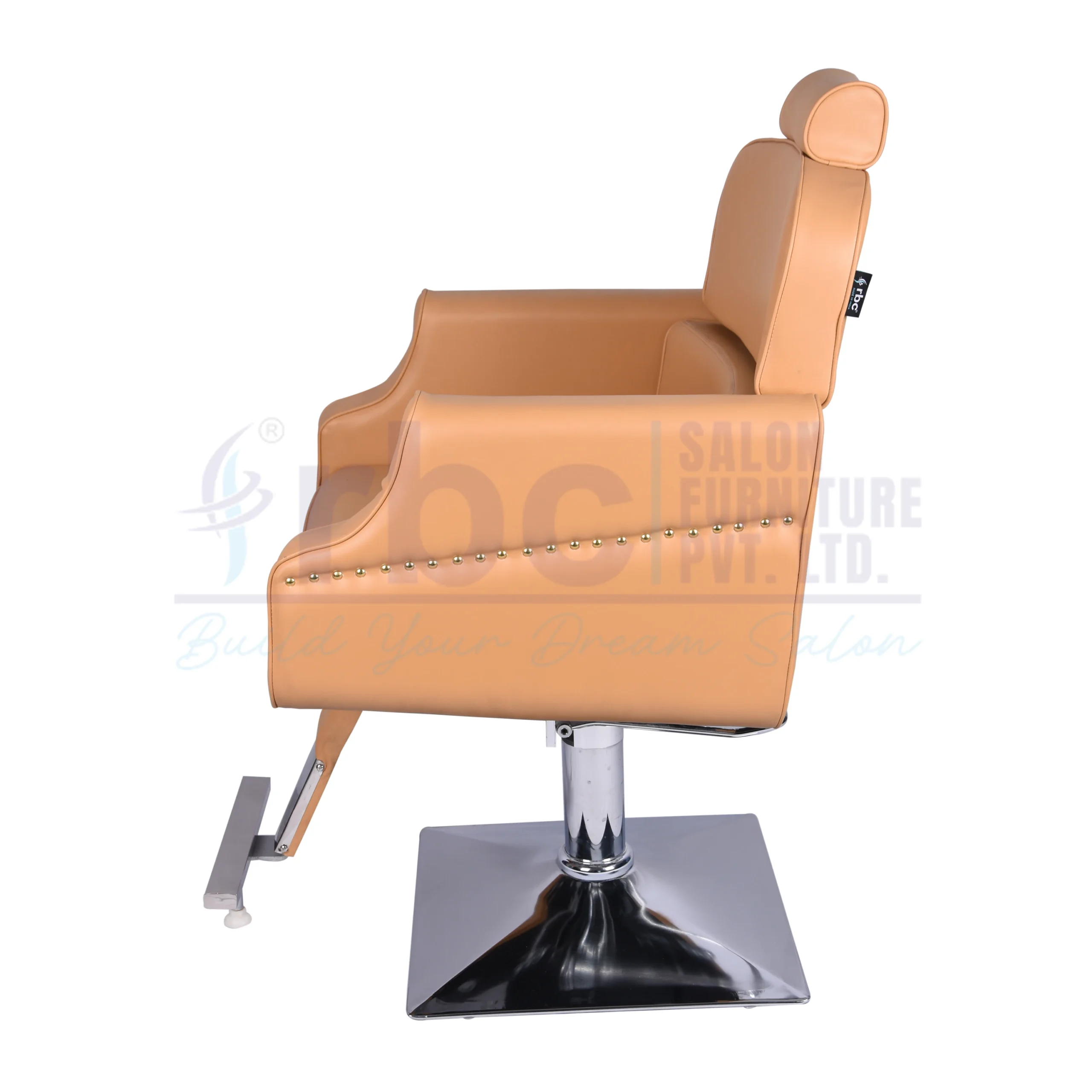 rbc 292 premium beige reclining hydraulic salon chair b