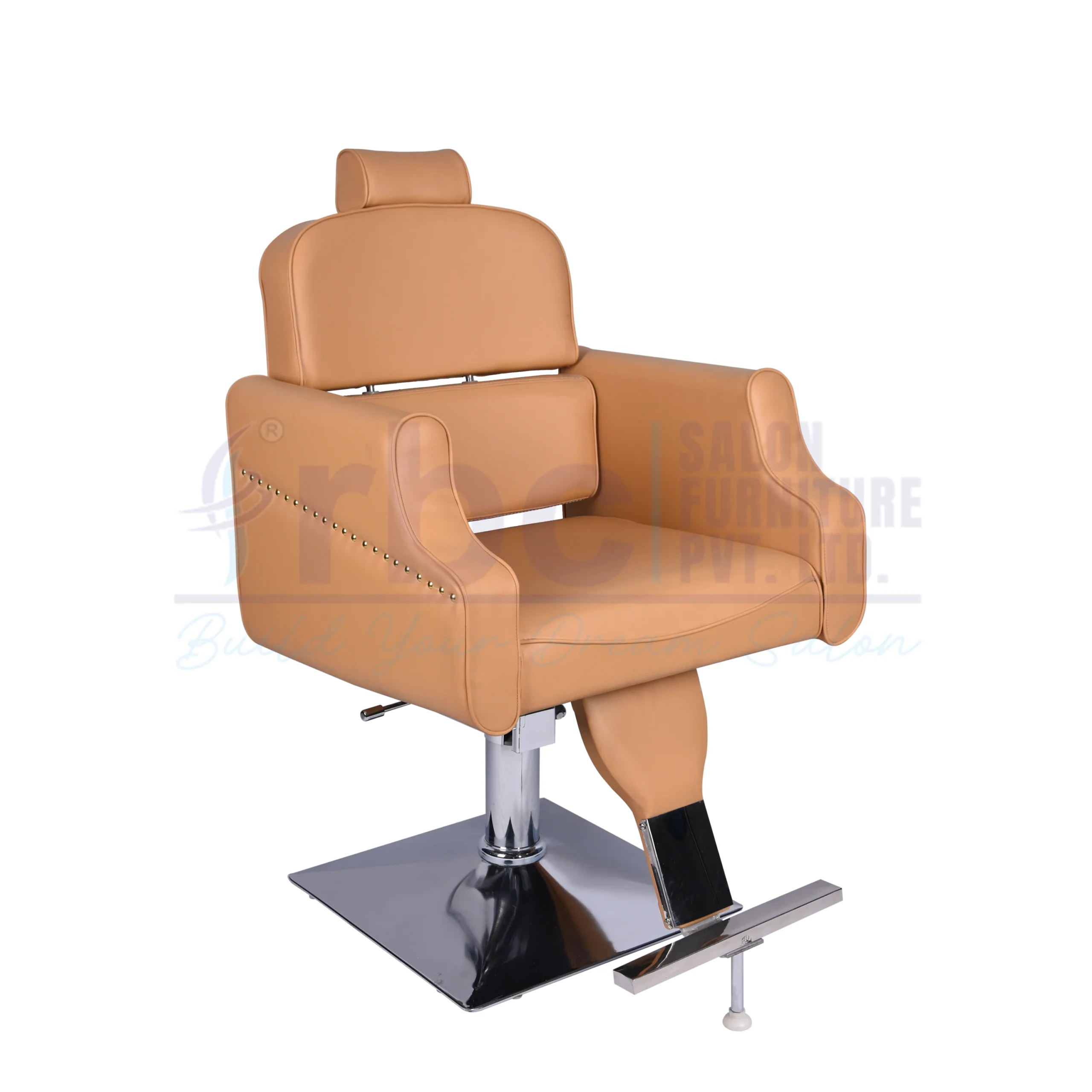 rbc 292 premium beige reclining hydraulic salon chair l