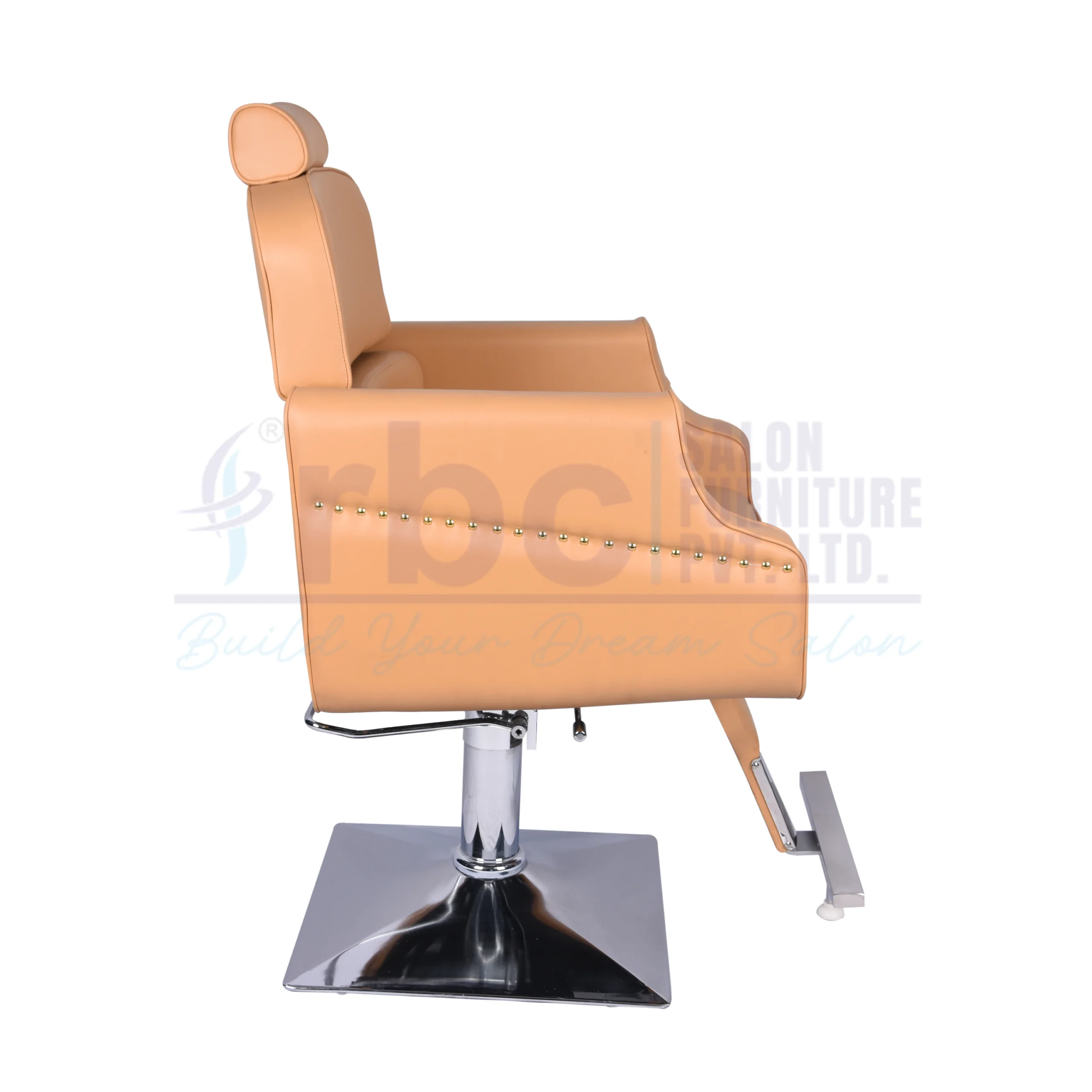 rbc 292 premium beige reclining hydraulic salon chair r