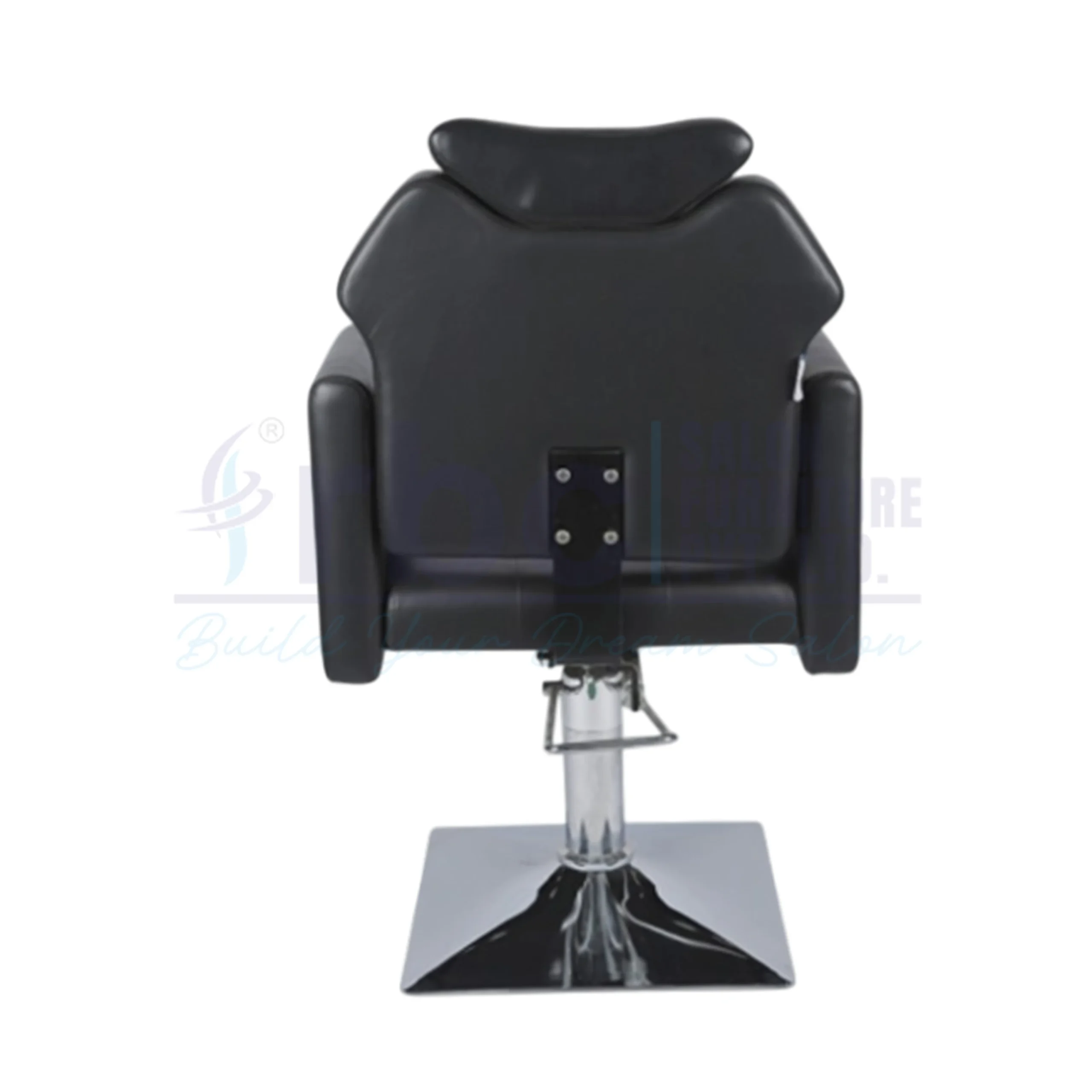 rbc 296 premium black tufted hydraulic salon chair b