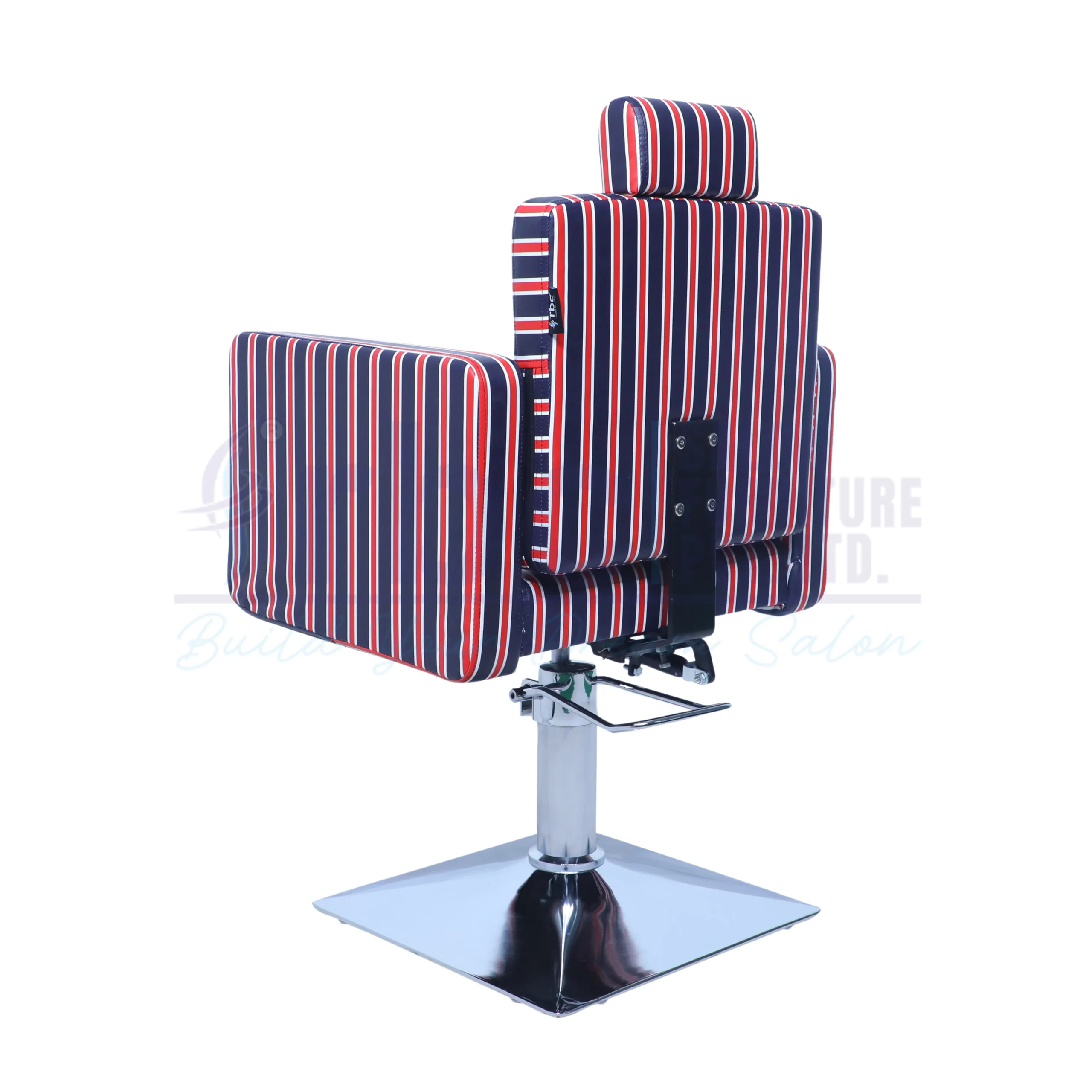rbc 401 striped hydraulic salon chair