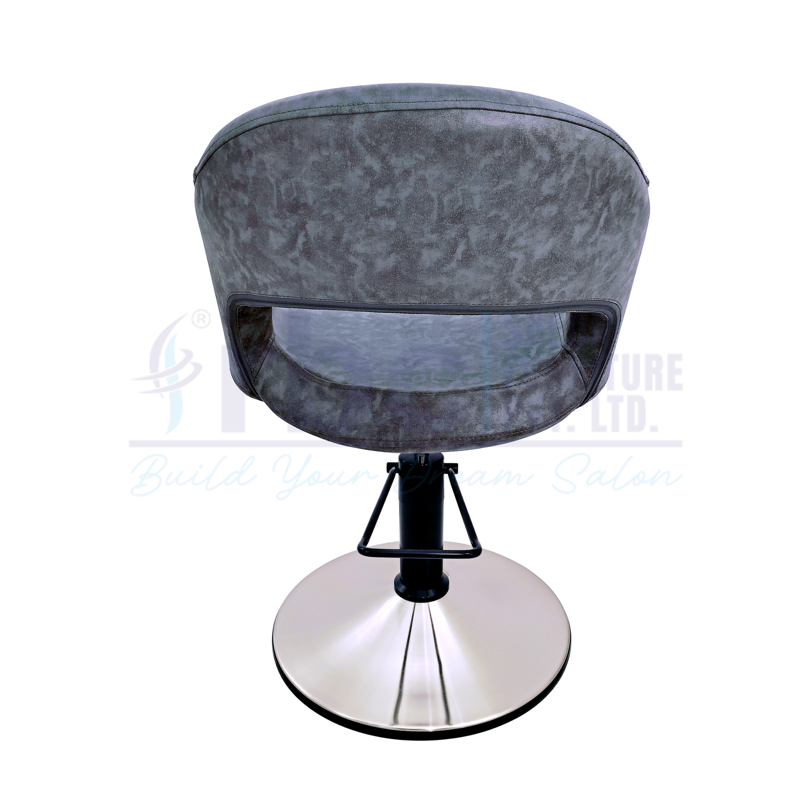 rbc 432 premium grey hydraulic styling chair b