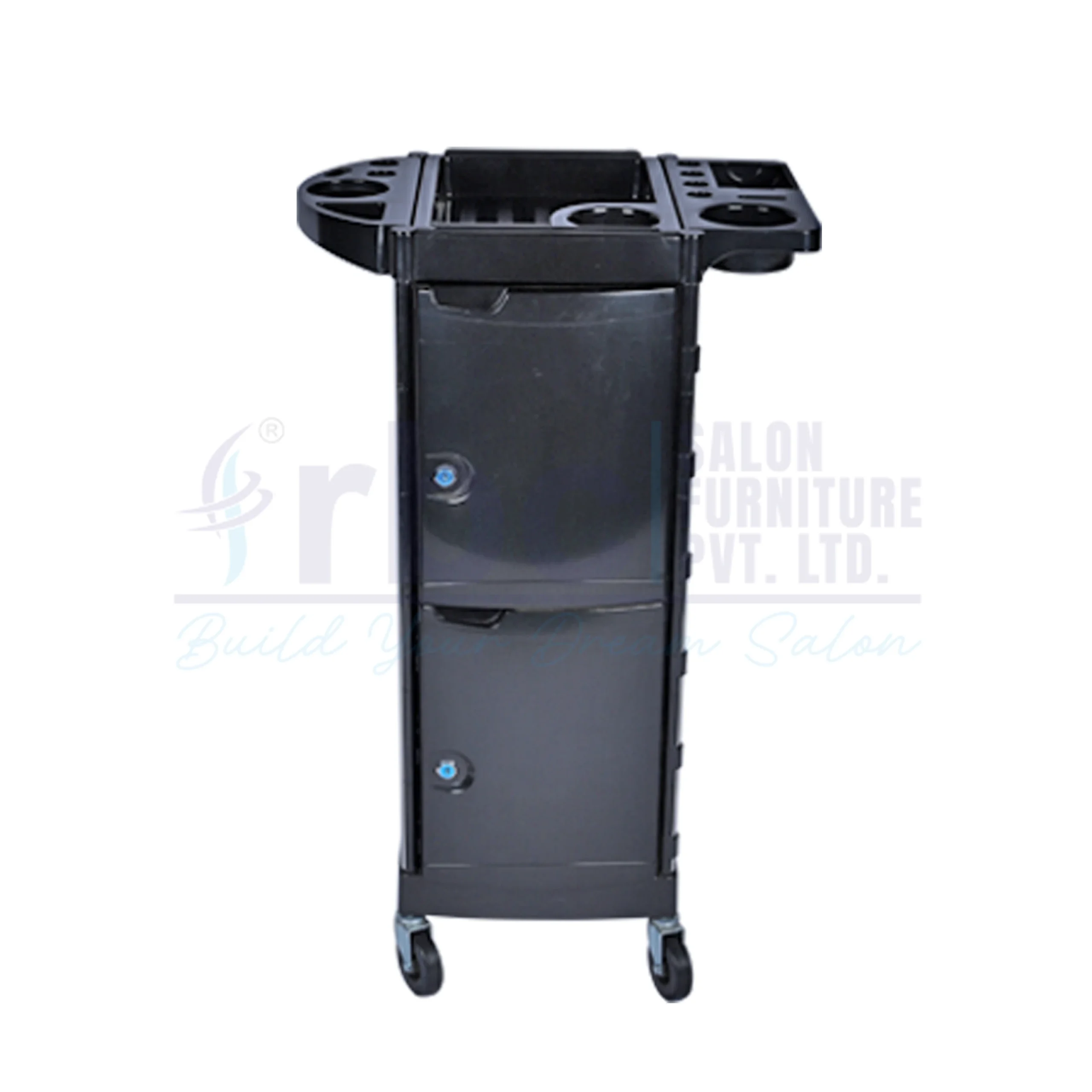 rbc 118 professional lockable cabinet salon storage trolley cart l