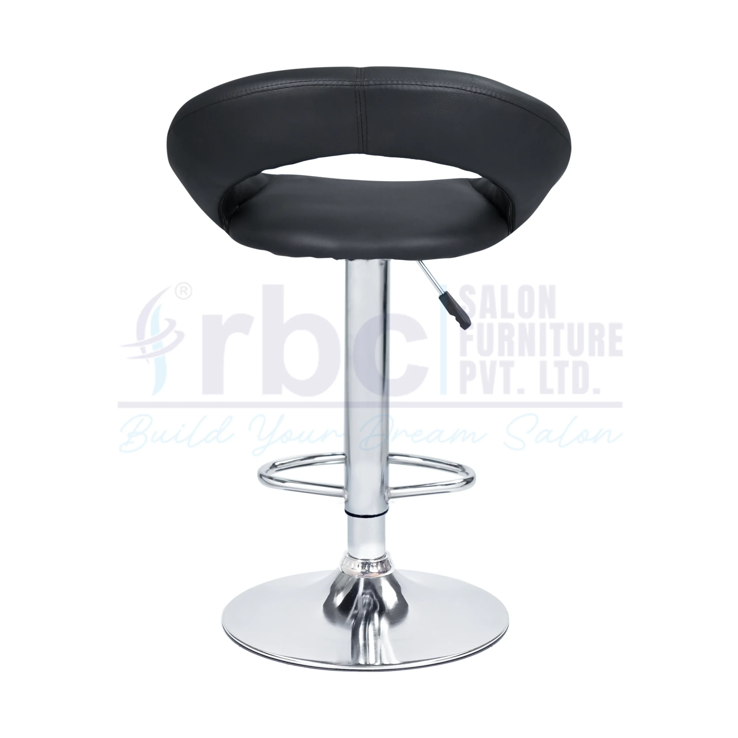 rbc 128 professional hydraulic curved back salon chair stool r