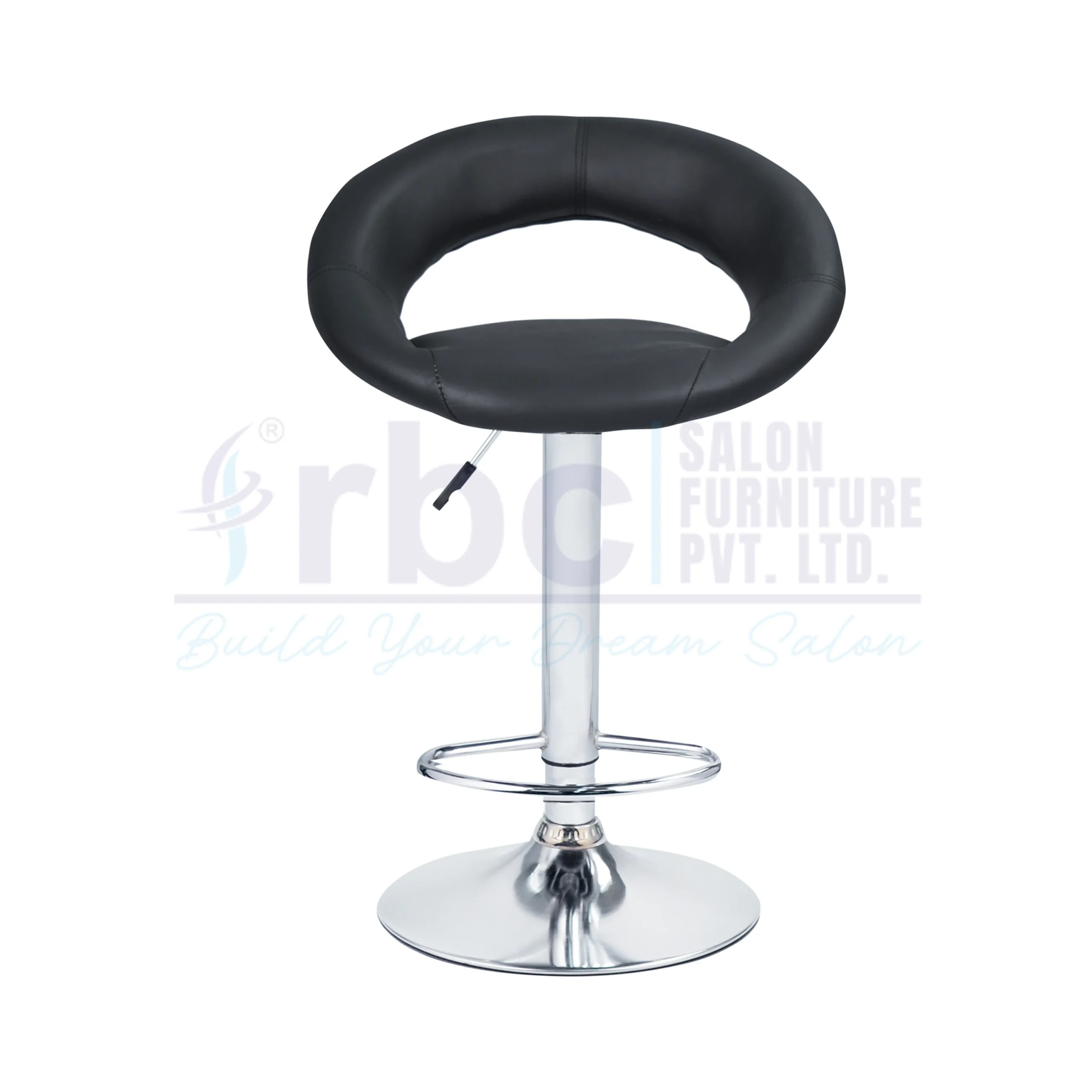 rbc 128 professional hydraulic curved back salon chair stool