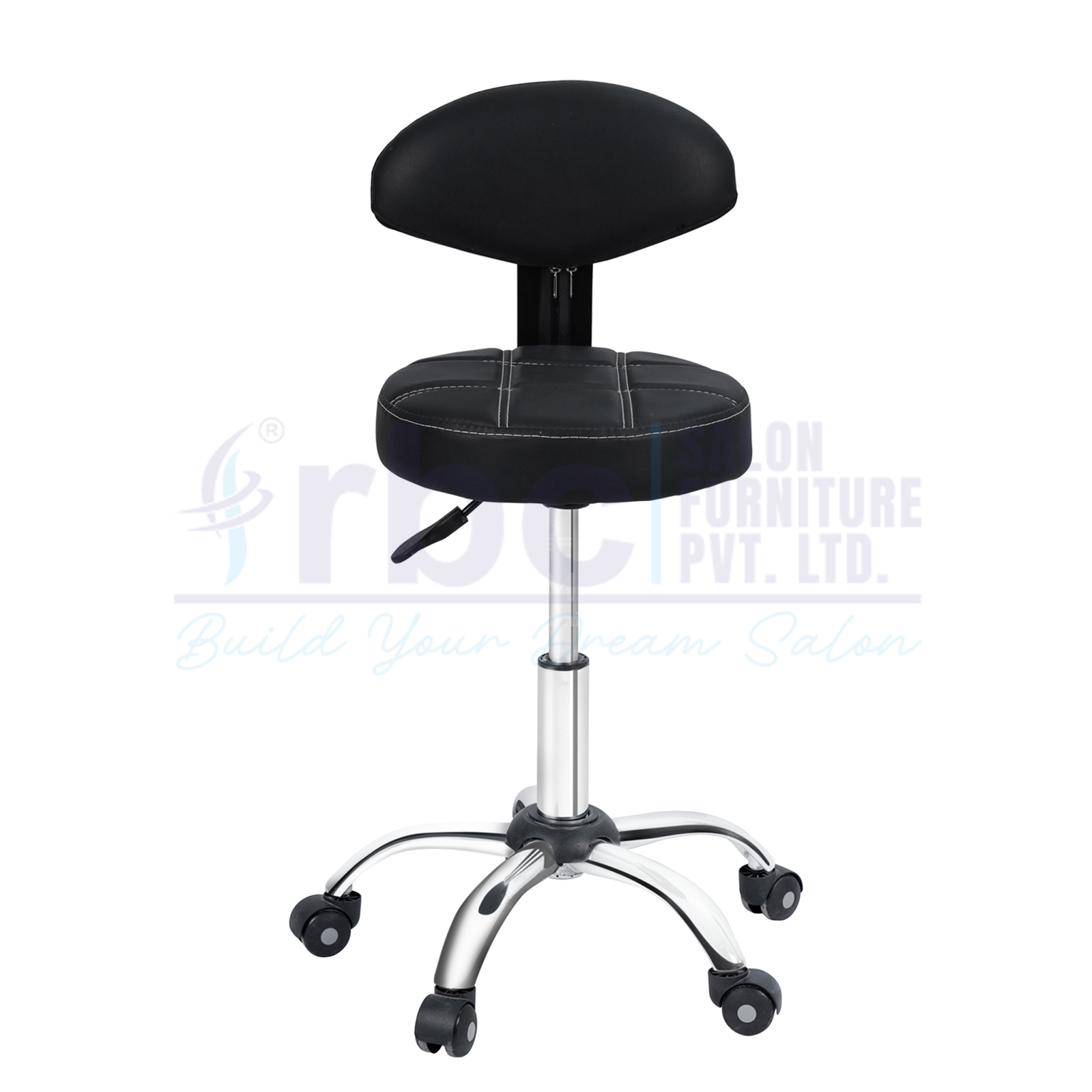 rbc 156 professional hydraulic rolling salon stool chair l