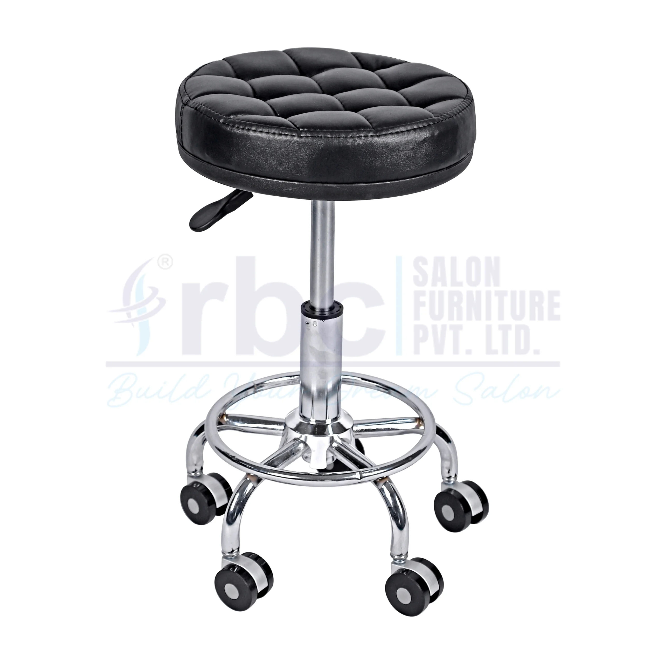 rbc 160 professional backless hydraulic rolling salon stool