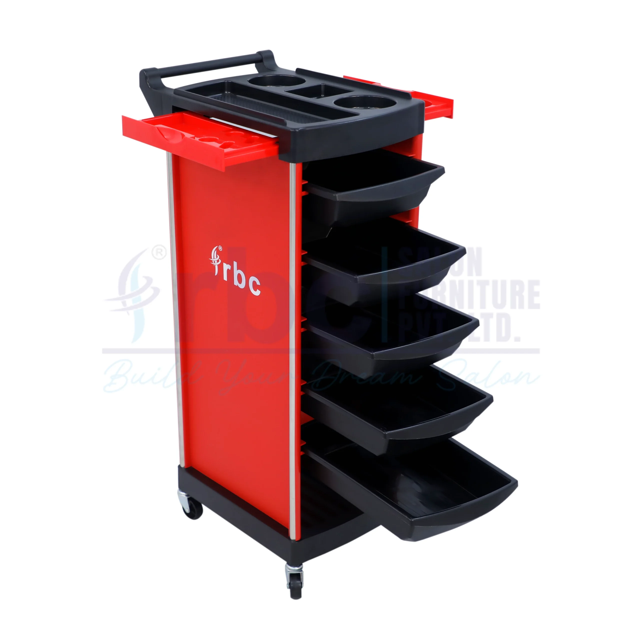 rbc 71 professional salon trolley cart b