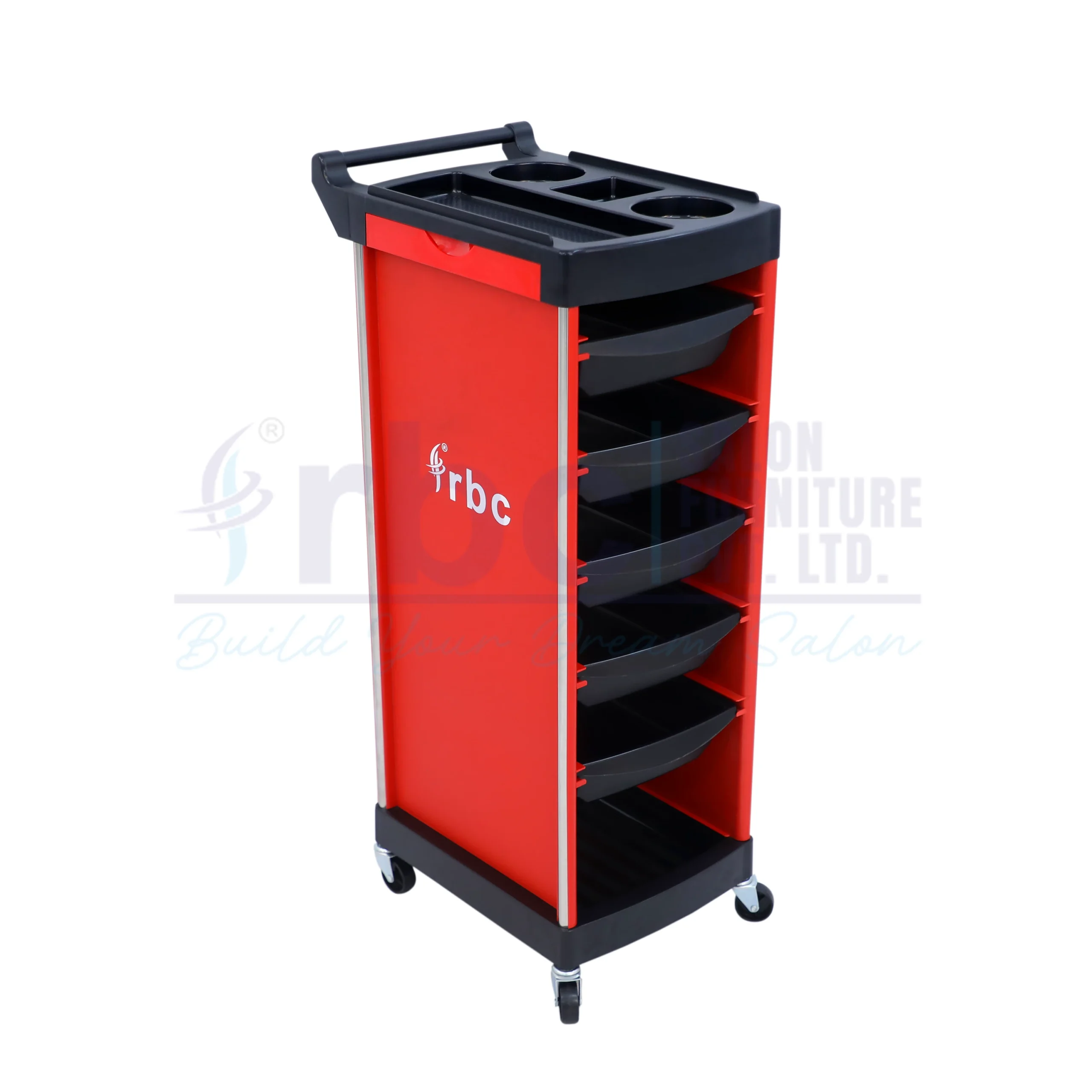 rbc 71 professional salon trolley cart r