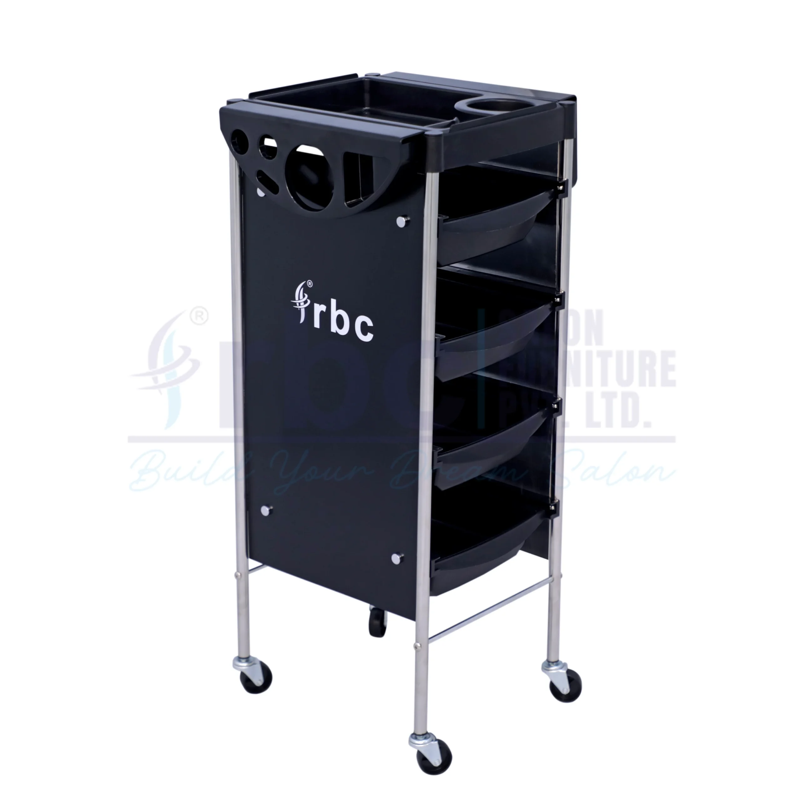 rbc 86 professional salon storage trolley cart r