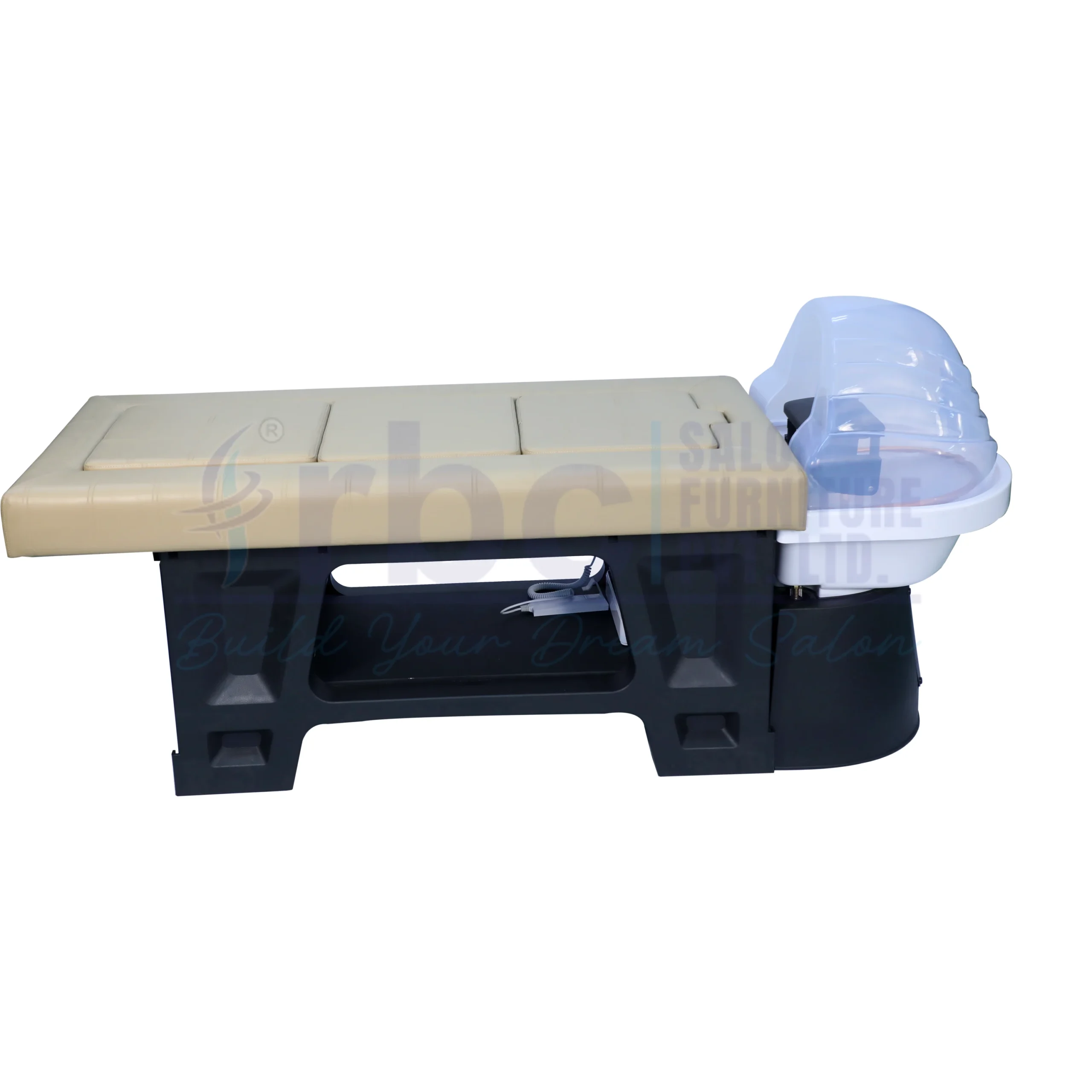 rbc 935 korean head spa bed open basin and acupressure mat r